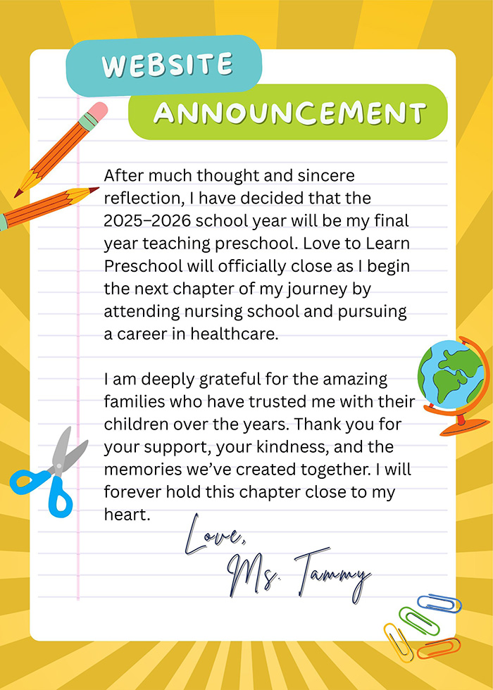 Closing Announcement